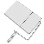 Trancheuse a fromage en acier inoxydable durable en acier inoxydable coupe - fromage avec 6 fils de remplaceme ...