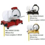 Trancheuse professionnelle - rgv - 140 w - lame 25 cm - noir