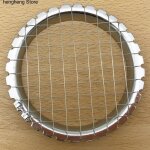 Trancheuse a ufs et pommes de terre en acier inoxydable, machine a presser, gadgets de cuisine, moule, ...