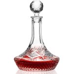 Transparent carafe a vin avec bouchon, dcanter en cristal sans plomb pour vin rouge whisky bourbon, ...