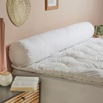 Traversin micro green toucher duvet moelleux 140 cm