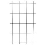 Treillage colonne mural anthracite - 140x75 cm - acier époxy Treillage colonne mural anthracite - 140x75 cm - acier époxy