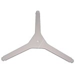 Trepied a roulettes (support plateau) four micro onde brandt hms214w