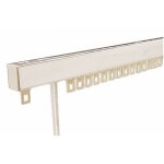 Tringles a rideaux chemin de fer mont�es - 1, 60m - 2 rideaux boulet