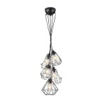 Trio leuchten moderne / design lampe a suspension / lustre / luminaire / lumiere / eclairage design noire ... Trio leuchten moderne / design lampe a suspension / lustre / luminaire / lumiere / eclairage design noire ...