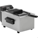 Tristar friteuse 3 l 2000 w argent, noir