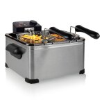 Tristar friteuse fr - 6949 2000 w 5 l acier inoxydable argent