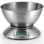 Tristar kw - 2436 - balance de cuisine - 2. 5 litres - acier inoxydable Tristar kw - 2436 - balance de cuisine - 2. 5 litres - acier inoxydable