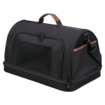 Trixie cage de transport arien pour chiens gate 45x28x25 cm noir