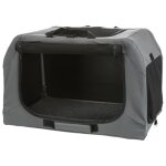 Trixie caisse de transport pour chiens easy soft xs / s gris