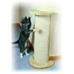 Trixie lorca colonne griffoir chat h 75 cm beige