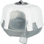 Trixie maison de toilette d'angle maro, 60  43  52 cm. pour chat.