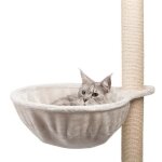 Trixie sac confort xl pour arbre a chat - gris clair - pour chat