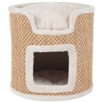Trixie tour ria - h37 cm - gris clair - pour chat Trixie tour ria - h37 cm - gris clair - pour chat