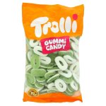 Trolli appelringen bonbons g�lifi�s saveur pomme anneaux sucr�s gourmands 1000g