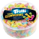 Trolli zure gloeiwormen bonbons acidul�s - 1000 g