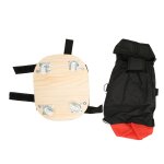 Trottinette pour animaux de compagnie, multifonction, panneau en bois lamin, bande lastique, roues ...