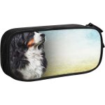 Trousse � crayons anniversaire c�l�brer ballons air, grande capacit� grande pochette porte - stylo