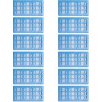 Trust - lot de 12 cartouches filtrantes de rechange, compatibles avec les fontaines a eau potable cat ...