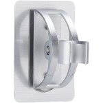 Trust - lot de 2 supports de pommeau de douche en aluminium brillant, support flexible et fonctionnel ... Trust - lot de 2 supports de pommeau de douche en aluminium brillant, support flexible et fonctionnel ...