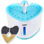 Trust - fontaine a eau chat, 2, 4l distributeur eau chat, fontaine a eau, fontaine eau chat coeur, fontaine ...