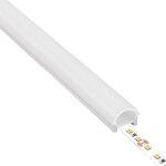 Tube semi - circulaire silicone led flex encastr� jusqu'� 10 - 15 mm 10 m