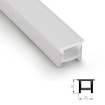 Tube silicone led flex encastrable jusqu' 10 - 12 mm 5 m
