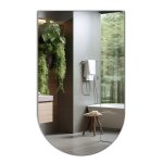 Tulup miroir arche vo�te moderne classique d�coratif 40 x 70 cm minimaliste moderne miroir de maquillage ...