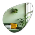 Tulup premium miroir g�om�trique moderne irr�gulier miroir mural 48 cm x 47 cm styl� d�coratif miroir ...