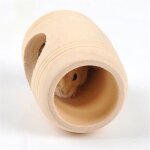 Tunnel en bois pour hamster, jouets a m�cher, furet, cabane de jeu pour rat h�risson, cachette en forme ...