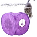 Tunnel de chat, chat escamotable escamotable cube oxford tente imperm�able a l'eau de tentes interactive ...