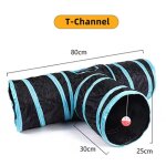 Tunnel pour chat, jouet pour animaux de compagnie, tube de forage pliable et respirant, simulation de ... Tunnel pour chat, jouet pour animaux de compagnie, tube de forage pliable et respirant, simulation de ...