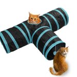 Tunnel pratique pour chat, jouet pliable, pour l'int�rieur et l'ext�rieur, pour chiots et chatons, exercice ...