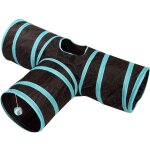 Tunnel tunnel pliable pour chats, 2 / 3 / 4 / 5 voies, baril, tente interactive d'entra�nement pour chatons, ...