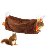Tunnel suspendu pour petits animaux, hamac pour petits animaux, jouet suspendu pour hamster, hamac triangulair ...