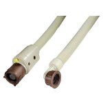 Tuyau d'eau hydro - s�curit� droit / coud� 1, 5m (60286 - 56540) lave - vaisselle (481953028925, 481 ...