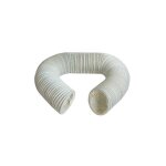 Tuyau d'evacuation d'air  102mm l. 5m pour seche linge miele - 612. 061. 00ae
