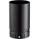 Tuyau de po?le ? bois ?maill? noir mat 250 mm - 150 mm poujoulat