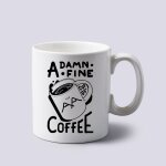 Twin peaks damn fine tasse de caf� betteraves tasse deux c�t�s 11 oz c�ramique par beets