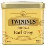 Twinings th� earl grey aromatique feuilles enti�res 200g infusion classique parfum�e