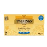 Twinings th� earl grey d�caf�in� sachets 25 x 2g - th� noir aromatis� a la bergamote, infusion sans caf�ine, ...