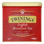 Twinings th� noir english breakfast premium - 500g de feuilles de th� en vrac pour infusion parfaite