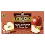 Twinings th� pomme cannelle raisin infusion 25 sachets 50g aromatique saveur naturelle bien - etre