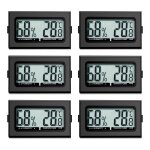 Twq - thermomètre numérique d'intérieur - mini hygromètre - thermomètre intérieur - pour reptiles - hygromètre ... Twq - thermomètre numérique d'intérieur - mini hygromètre - thermomètre intérieur - pour reptiles - hygromètre ...