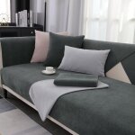 Uaa - housse de canap en chenille - antidrapante - pour chien et chat - 1 / 2 / 3 / 4 places - pour ...