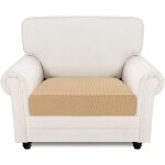Uaa - housse de canap extensible - 1 pice universelle antidrapante - lavable - jacquard - protection ...