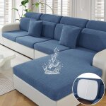 Uaa - housse coussin canap impermable, universelle housse assise canap extensible, protection meubles ...
