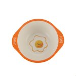 ¿uf - rosiky vaisselle en fibre de bambou pour enfants, bol'apprentissage pour b�b�, dessin anim�, anti ...
