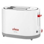Ufesa tt7385 grille - pain 7 2 part(s) 800 w gris, rouge, blanc