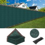 Ulteronixshop - cl�ture brise - vue de 2 x 10 m - panneaux de cl�ture de jardin - maillage robuste pour ...
